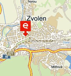 Zvolen - mapa dostupných maliarskych služieb