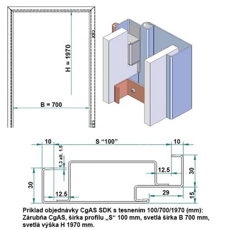 Detail hrdlového spoja KG-Systému s tesnením