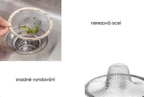 Ilustrácia: Lapač tukov a sitko v dreze ako prevencia