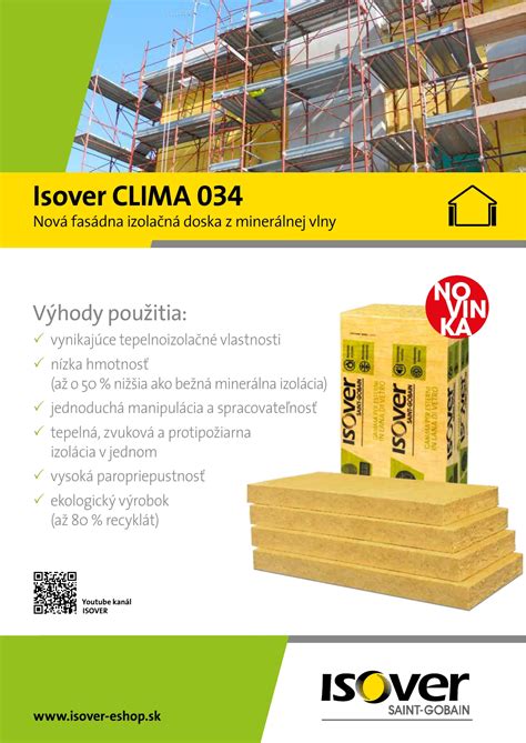 Porovnanie rozmerov izolačných dosiek Isover Clima 034