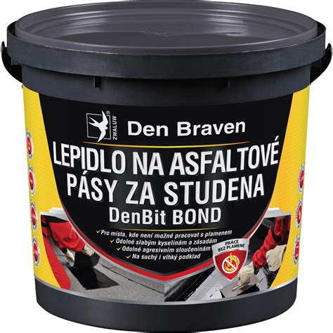 Produkty Den Braven: Asfaltové laky na strechu