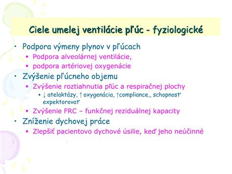 Schéma výmeny plynov v pľúcach