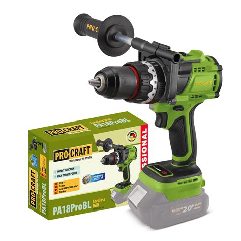 Aku skrutkovač Procraft PA18Pro s batériou