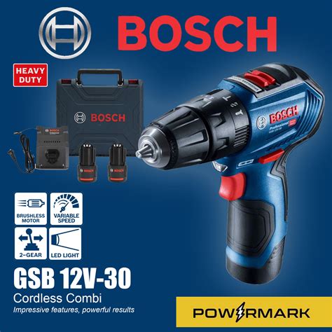 Set akumulátorového skrutkovača Bosch Professional GSB 12V-30 s kufríkom