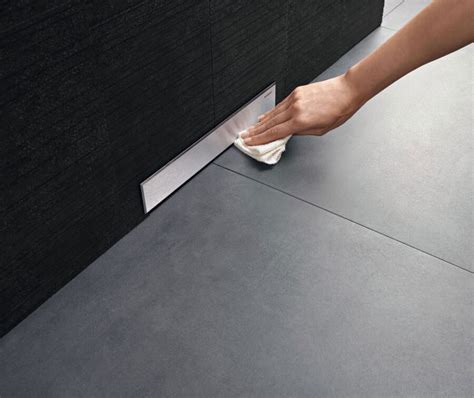 Vizualizácia inštalácie stenového odtoku Geberit CleanWall