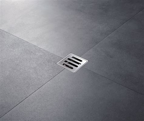Detail okrúhleho a hranatého dizajnového krytu Geberit CleanPoint