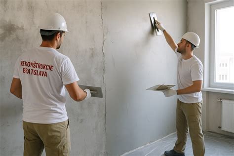 Interiér renesančnej miestnosti počas rekonštrukcie (omietky)
