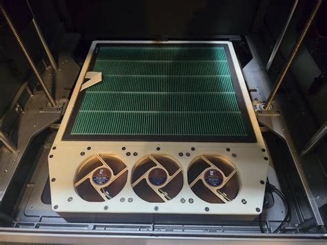 Vykurovacia komora a HEPA filter 3D tlačiarne