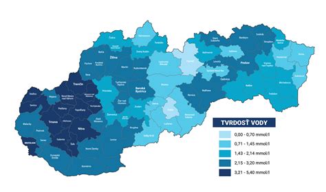 Mapa doručovacích oblastí po Slovensku
