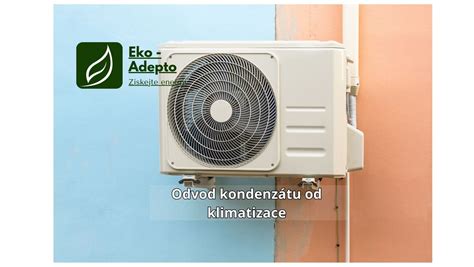 Schéma vzniku kondenzátu na výmenníku klimatizácie