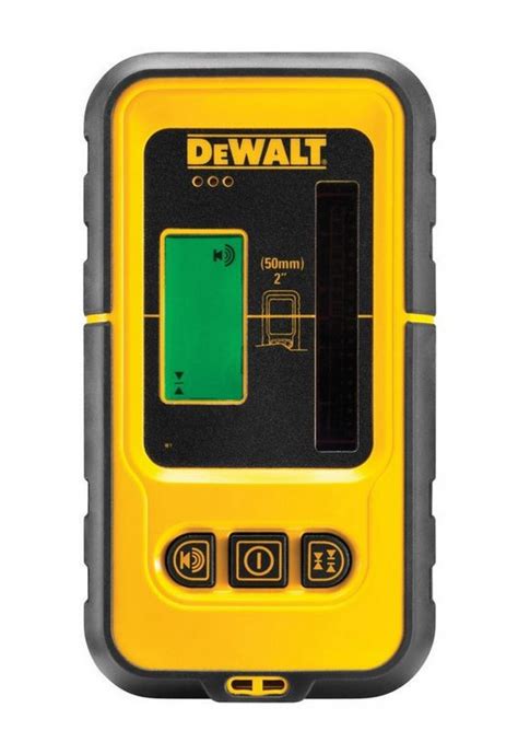 Podsvietený displej laserového merača DeWALT