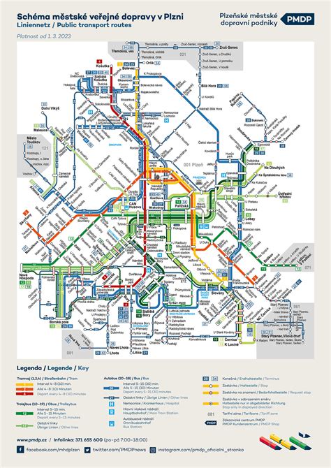Mapa dočasných zmien v MHD v Košiciach, oblasť Mlynskej bašty