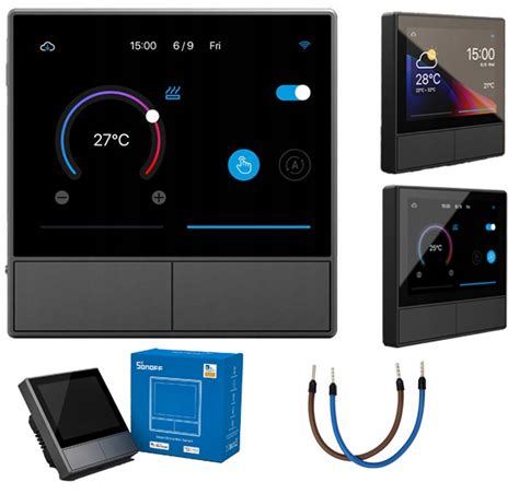 Termostat a ovládací panel inteligentného kúrenia