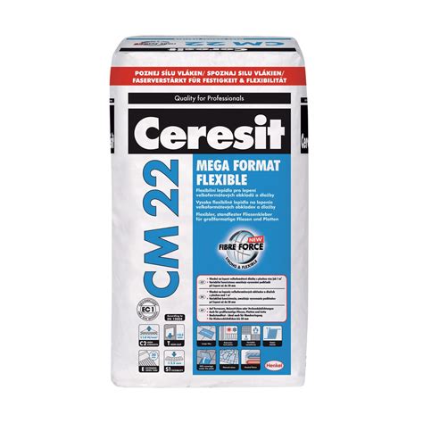 Lepidlo Ceresit CM 22 Mega Format Flexible v akcii