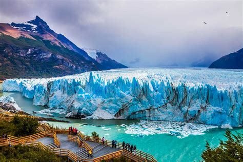 Ľadovec Perito Moreno s kolapsom ľadovej steny