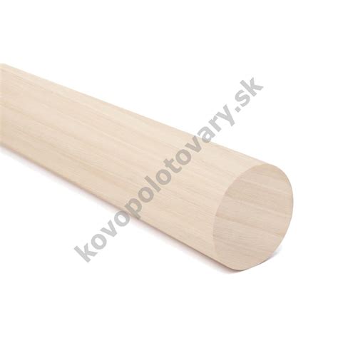 Dubové drevené madlo pre schodiskové zábradlie