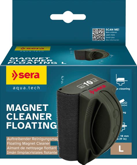 Plávajúca magnetická stierka v akváriu