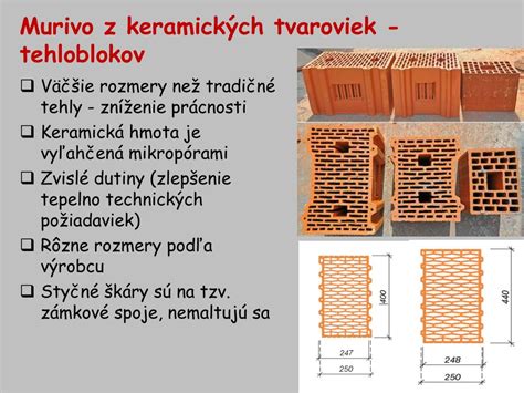 ukážka tehlového muriva Porotherm
