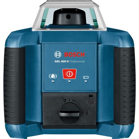 Rotačný laser Bosch GRL 400 H pri práci na stavenisku