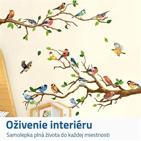 Inšpirácia pre dekoračné PVC samolepky na stenu