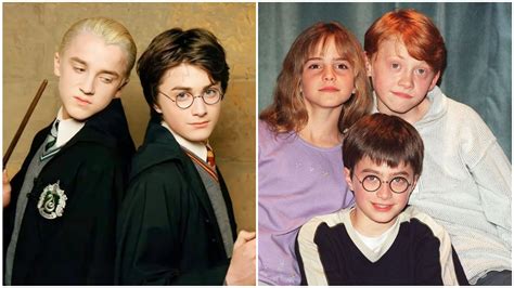 Hlavné postavy Harry Potter, Ron Weasley a Hermiona Grangerová