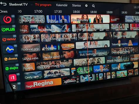 Prehľad rozhrania Lepšia.TV na televízore