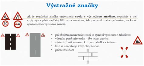 Prehľad súčasných výstražných značiek priecestí