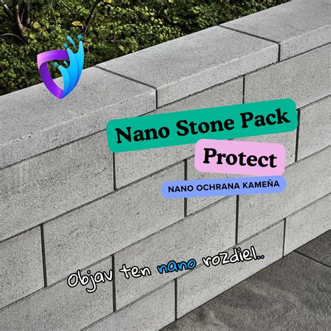 Dlhý test nano ochrany kameňa proti machu a rastu zelene