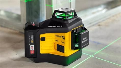 Krížový laser Stabila LAX 50 G v akcii