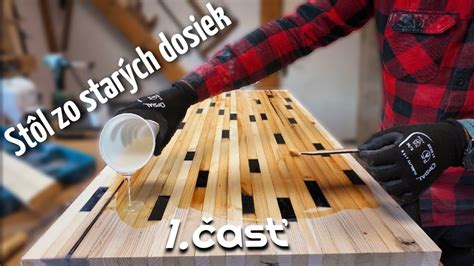 Príprava drevených dosiek pre zalievanie epoxidom