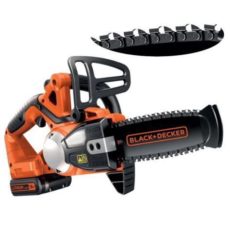 Akumulátorová reťazová píla Black+Decker GKC1820L20 v akcii