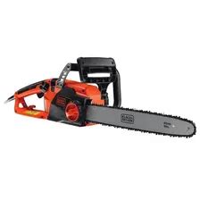 Detail elektrickej reťazovej píly Black & Decker s 1800W motorom