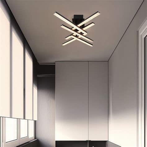 LED stropné svietidlo QUADRA Woodline