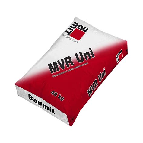 Baumit MVR Uni logo a obal produktu