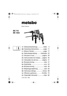 Detail motora Metabo Marathon s ochranou proti prachu