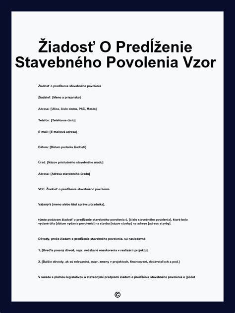 Schéma: Proces získavania stavebného povolenia a ohlásenia