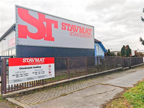 Sortiment stavebného materiálu STAVMAT
