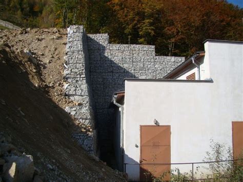 Ukážky gabionových konštrukcií a ich využitie