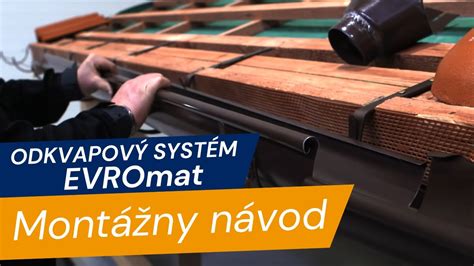 Test tesnosti odkvapového systému naplnením vodou