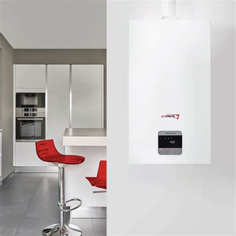 Ovládací panel moderného kondenzačného kotla Protherm