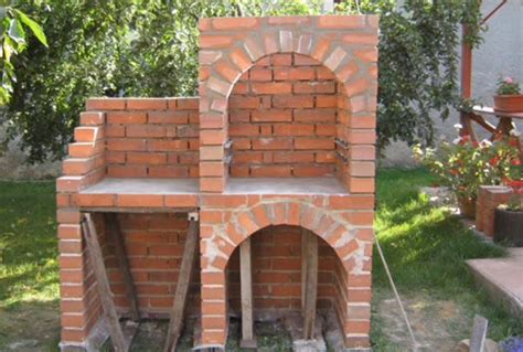 záhradný murovaný gril