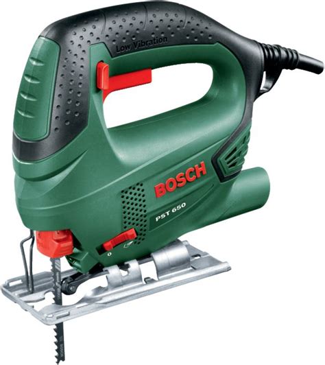 Priamočiara píla Bosch PST 1000 PEL s aktivovaným osvetlením PowerLight a funkciou CutControl