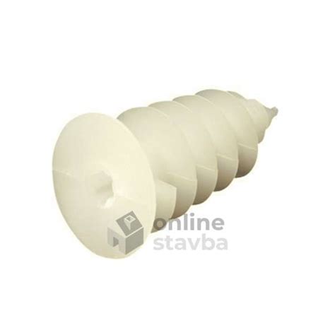 špirálová hmoždinka na upevnenie