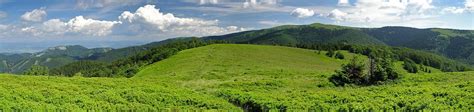 Panoramatický výhľad na Martinské hole z balkóna