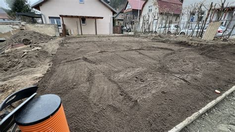 Dokončenie zásypu a úpravy terénu