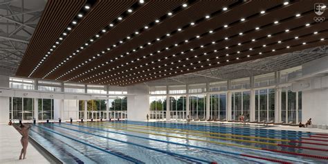 Vizualizácia športového centra