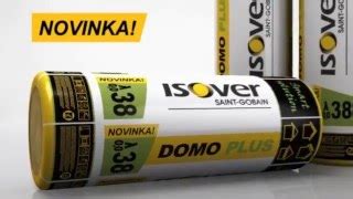 Izolácia Isover Domo Plus pre strechy