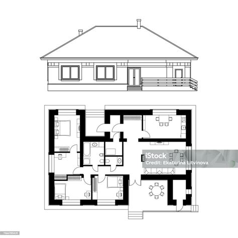 Architektonický výkres schodiska s rozmermi