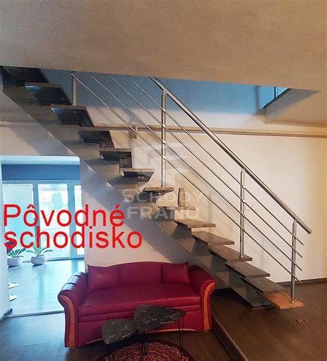 Príklady materiálov a dizajnov schodísk (drevo, sklo, kov)