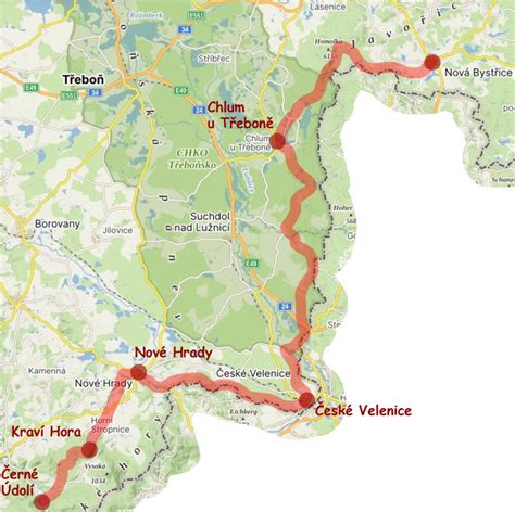 Mapa s vyznačenou trasou vodovodnej prípojky